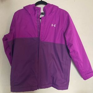 Under Armour Jacket — Storm Purple Winter Coat
